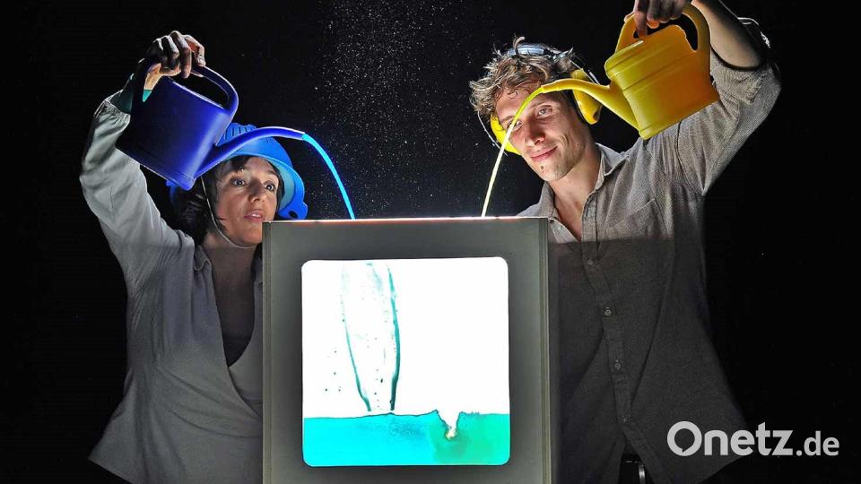Theaterstück &quot;Das kleine Blau und das kleine Gelb&quot; Bild: Evi Wagner