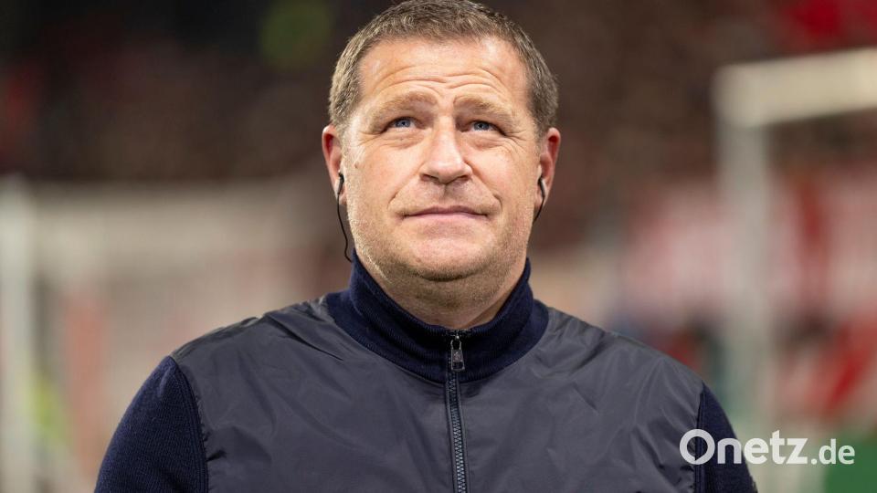Max Eberl findet eine Matthäus-Idee „kreativ“. Bild: Torsten Silz/dpa