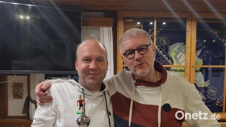 Der Brandenburger Stephan Gebert (links) gewann im vorigen Jahr den Pokal im Finale gegen Uwe Hartmann (rechts). Bild: Uwe Hartmann/exb