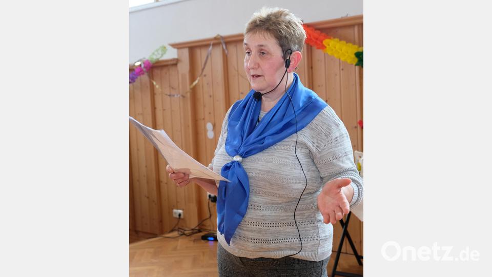 &quot;In die Bütt&quot; steigt Spaß-Kanone Manuela Nickl. Bild: do