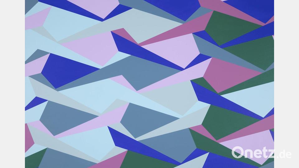 Robert Dufter, 24_08_26, 2024, Acryl auf Leinwand. Bild: Martin Weiand Rosenheim/www.fineartservice.de