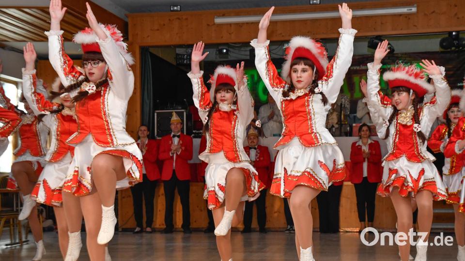 Die Garden der FG Knappnesia lieferten eine perfekte Show. Bild: Petra Hartl