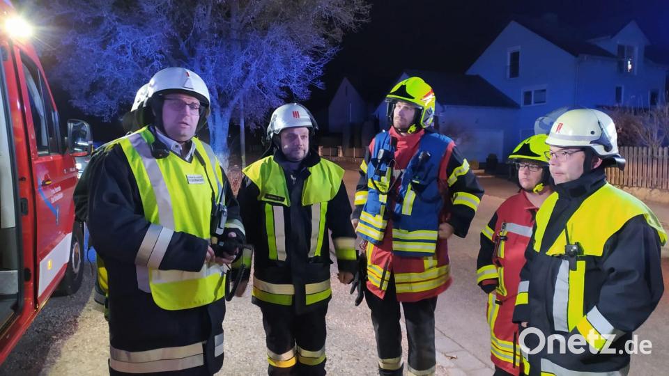 Die Einsatzleitung hatte der Kommandant der Feuerwehr Schnaittenbach, Kreisbrandmeister Michael Werner. Bild: FFW Schnaittenbach