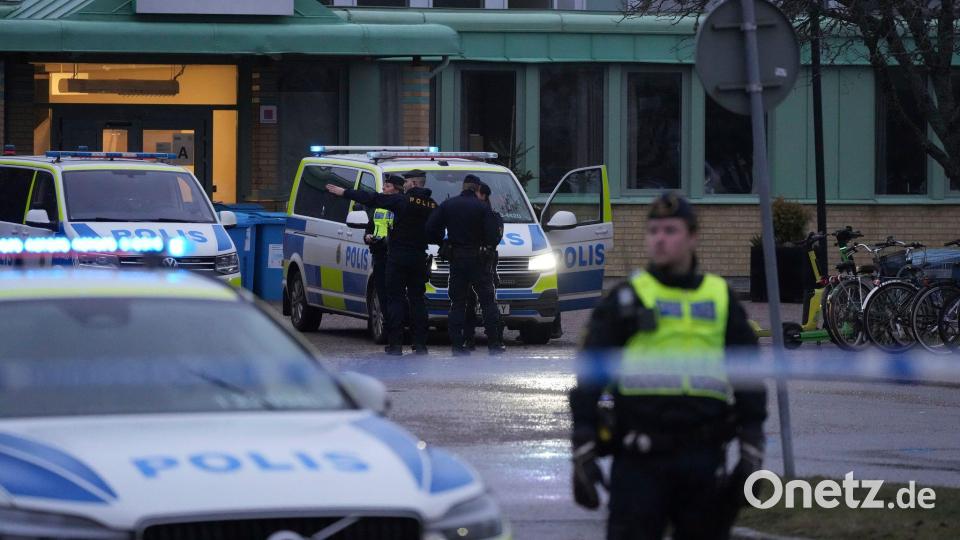 Die Tat ereignete sich am Campus Risbergska, einer Einrichtung für Erwachsenenbildung. Bild: Sergei Grits/AP/dpa