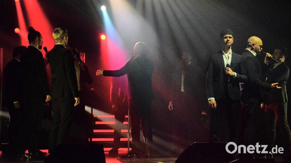 Licht und Ton passten bei der Live-Show perfekt zusammen. Bild: Kunz