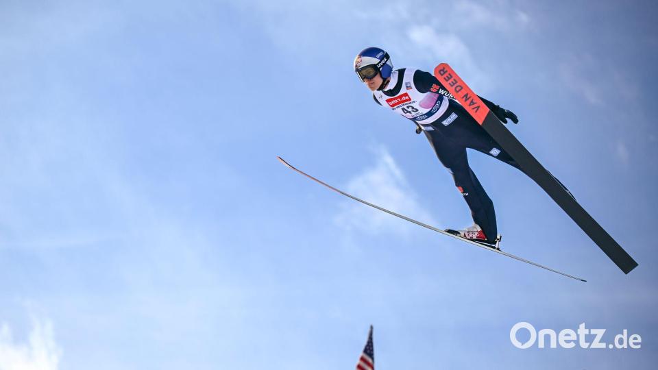 Bester Deutscher in Lake Placid: Andreas Wellinger. Bild: James Patrick Cooper/ZUMA Press Wire/dpa