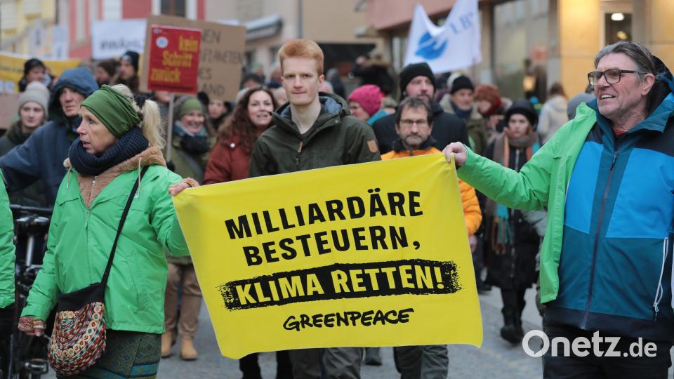 Klimastreik Fridays for Future Amberg Bild: Wolfgang Steinbacher