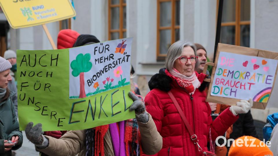 Klimastreik Fridays for Future Amberg Bild: Wolfgang Steinbacher