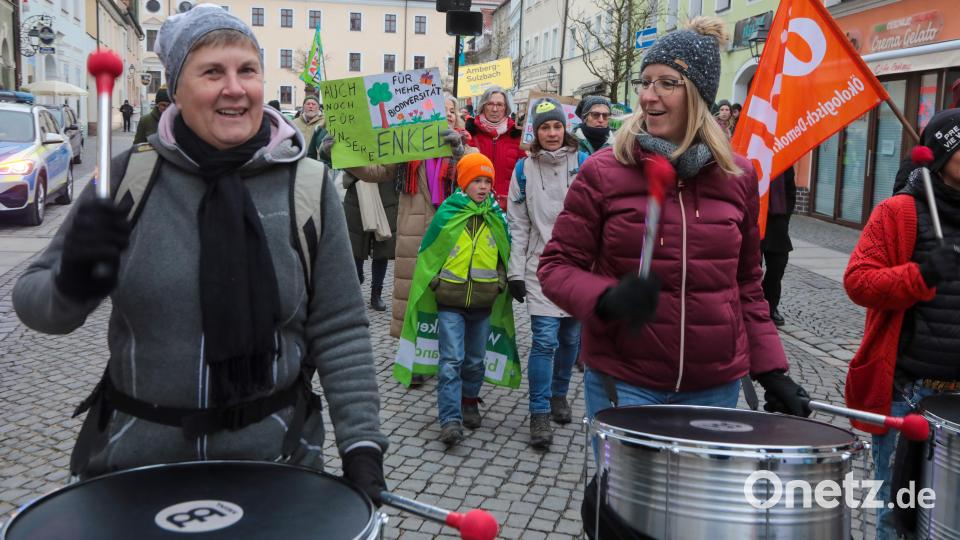 Trommeln für das Klima. Bild: Wolfgang Steinbacher