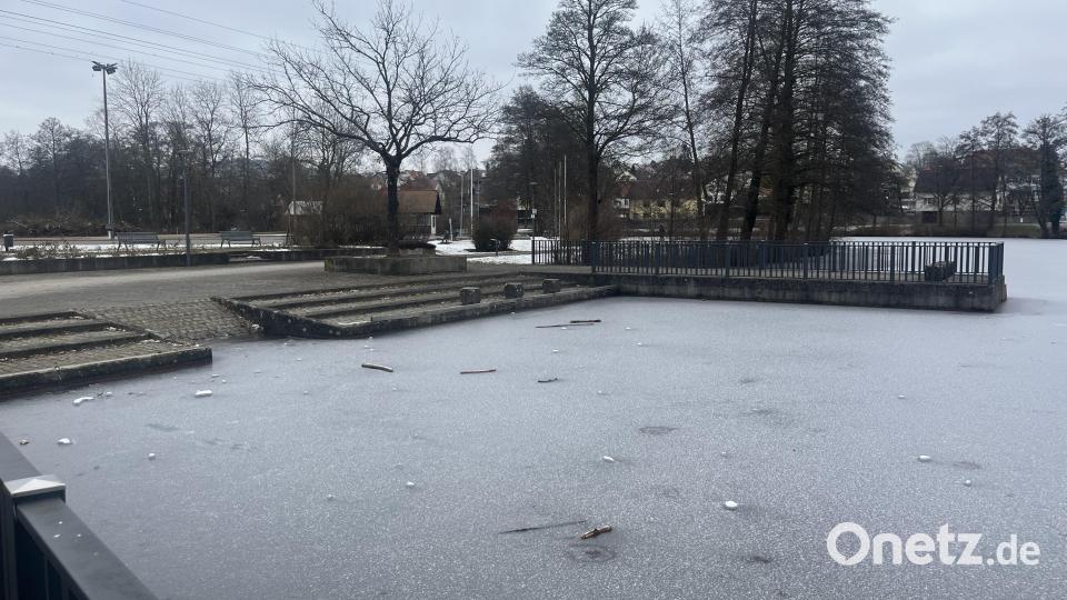 Die Aufwertung der Bootsanlegestelle im Neunburger Freizeitpark ist eine Maßnahme im Rahmen der RÖFE-Förderung. Bild: sns