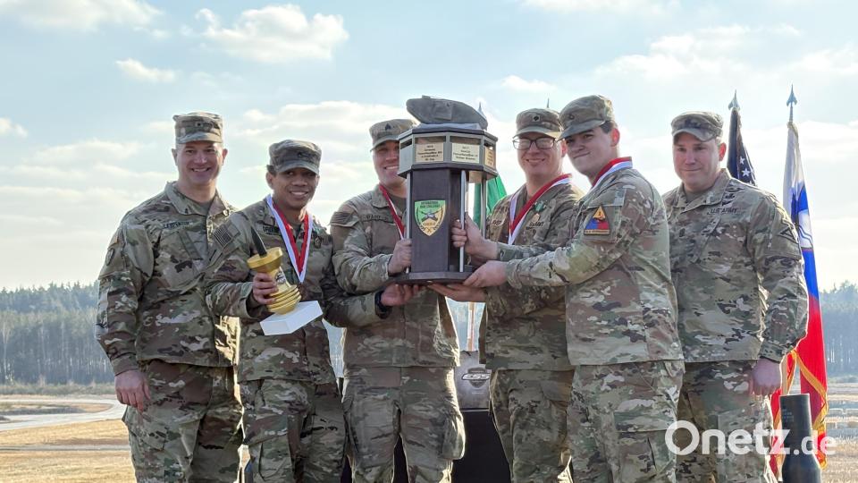 Erstmals gewann ein Team der US-Armee den Panzerwettkampf in Grafenwöhr. Bild: Nils Ganzmann