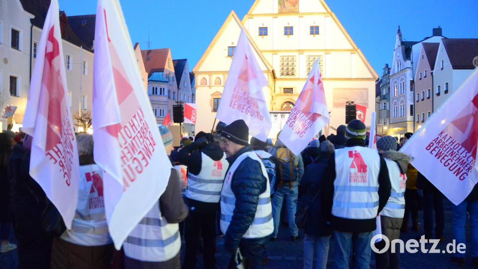 Die KAB war in großer Zahl vertreten. Bild: Kunz
