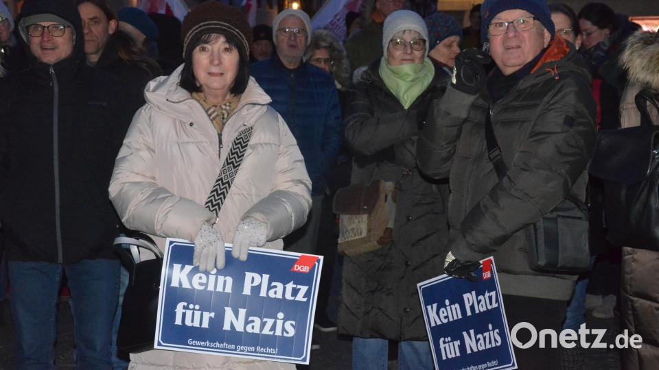 &quot;Kein Platz für Nazis&quot;. Bild: Kunz