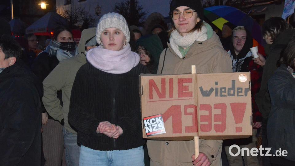 &quot;Nie wieder 1933&quot;. Bild: Kunz
