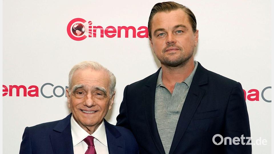 Nach sechs gemeinsamen Spielfilmen schmieden Martin Scorsese und Leonardo DiCaprio wieder Pläne. (Archivbild) Bild: Chris Pizzello/Invision/AP/dpa