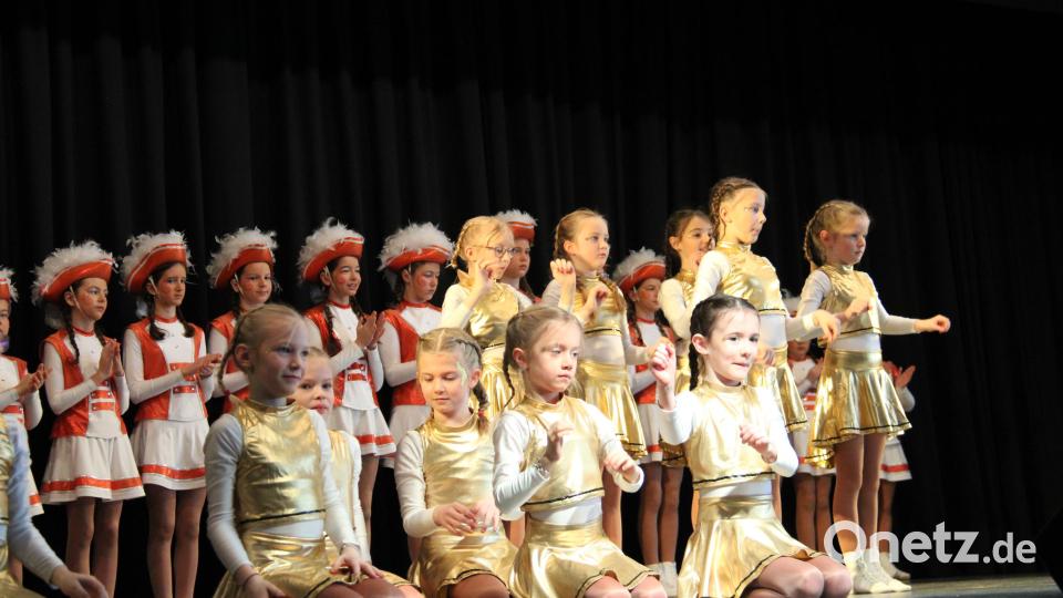 Die Kindergarde I tanzte zum Thema Boxer. Bild: prh