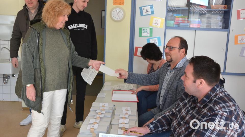 Bundestagswahl in Kastl. Bild: jr