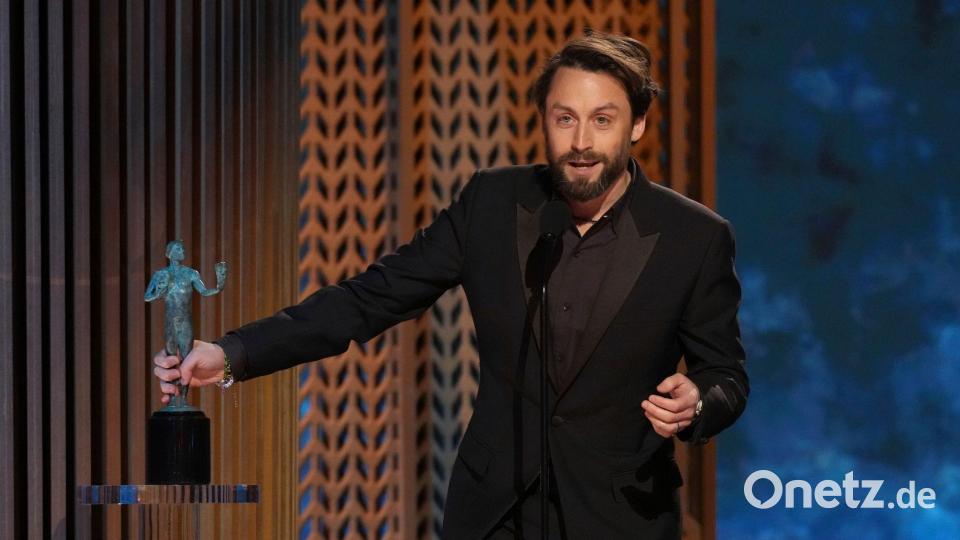 Kieran Culkin festigt seinen Ruf als Oscar-Favorit für die beste Nebenrolle. Bild: Chris Pizzello/Invision via AP/dpa