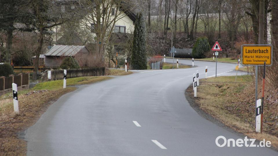 Die Einfahrt zum Dorf Lauterbach von Großkonreuth aus kommend. Bild: kro