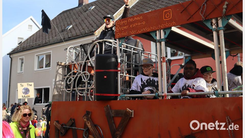 Faschingszug - Pfadfinder Windischeschenbach Bild: wrm