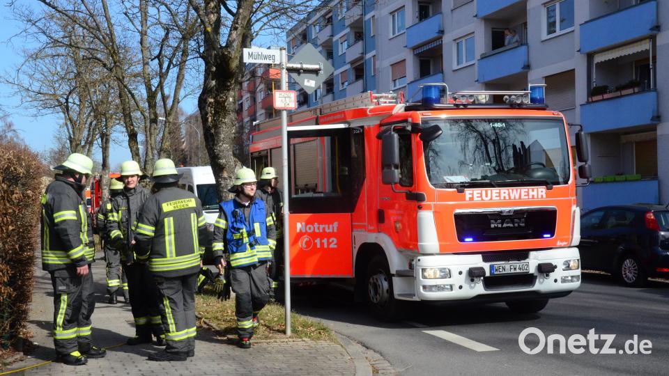Einsatzkräfte sind vor Ort. Bild: Kunz