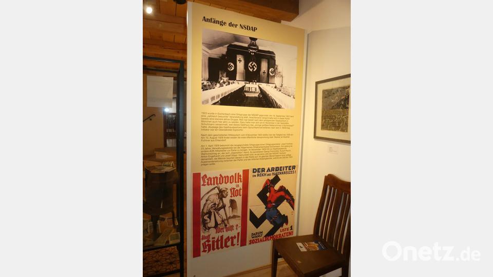 Wahlwerbung: NSDAP und Sozialdemokraten Bild: rn