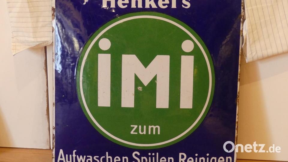 Ehemaligen Werbetafeln sind heute begehrte Sammelstücke Bild: rn