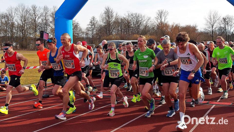 Start beim Weidener Frühjahrslauf. Bild: R. Kreuzer