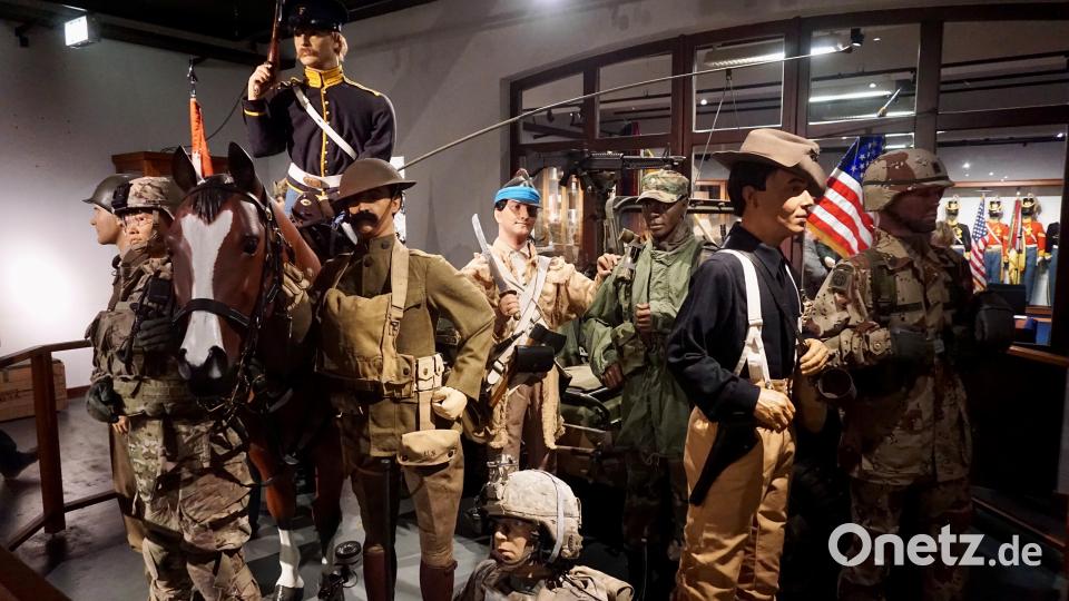 Im Reed Museum wird die lange Geschichte des 2. US-Kavallerieregiments ausgestellt. Das Regiment, das sein Hauptquartier eben in Vilseck hat, ist der am längsten ununterbrochen bestehende Verband der Army. Bild: jut