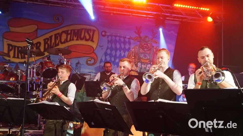 Volle Konzentration auf der Bühne für gute Laune vor der Bühne. Bild: Renate Völkl