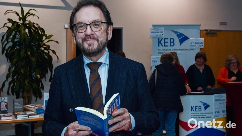 Heribert Prantl war währen der internationalen Woche gegen Rassismus zu Gast in Amberg. Bild: Stephan Huber