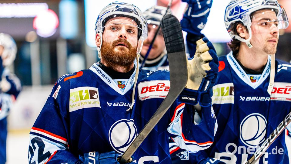 Dominik Müller (links) und James Hardie werden nicht mehr für die Blue Devils Weiden auslaufen. Bild: Elke Englmaier/exb