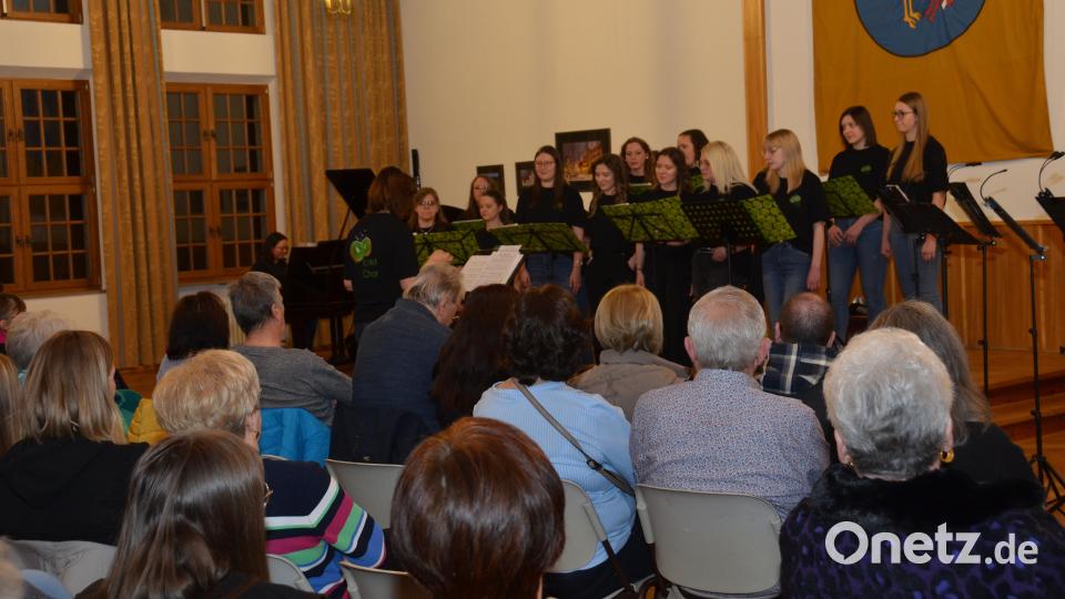 Beim &quot;KiWi&quot;-Konzert im Rathaussaal war Spaß, Freude, Fröhlichkeit und die Musik Trumpf. Das Publikum war begeistert. Bild: dob