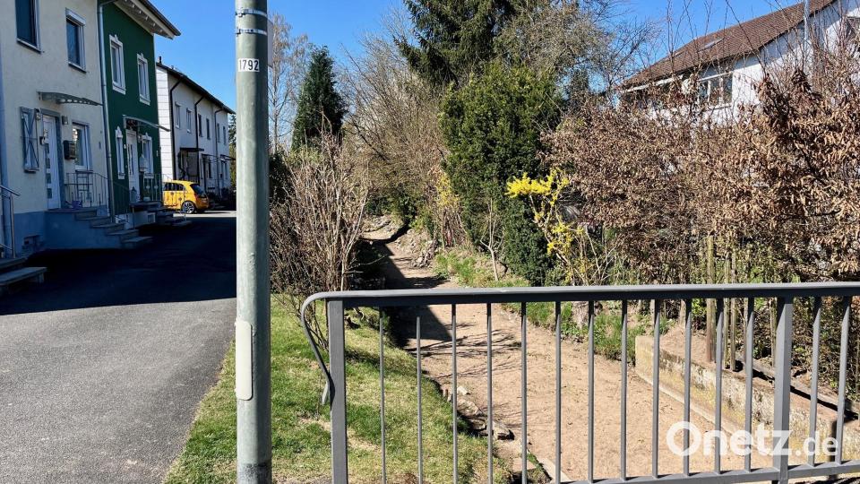 Auch im Spitzwegsteigsteig müssen sich Anlieger auf Verkehrseinschränkungen einstellen. Bild: Gabi Schönberger