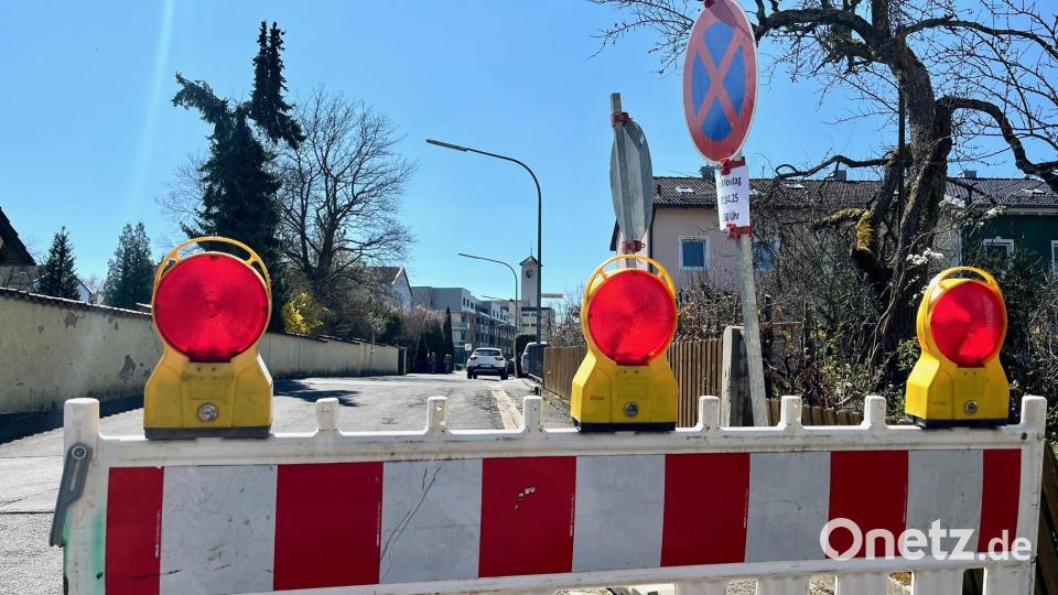 In der Fleischmannstraße beginnen am Montag die Aufgrabungen. Die Bauzeit beträgt voraussichtlich 15 Wochen. Bild: Gabi Schönberger