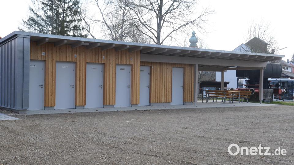 Die Radl- und Raststation in Eslarn wird am 27. April eingeweiht. Bild: bey