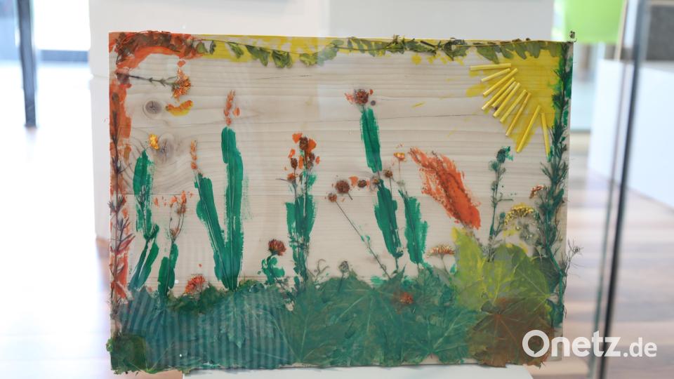 Beim Ferienprogramm &quot;Von Stempeln und Walzen&quot; darfst du selbst kreativ werden. Bild: Eva Gröninger