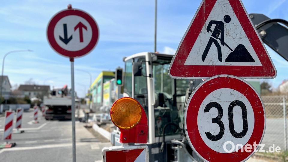 Joseph Haas Straße Ampelanlage Bild: Gabi Schönberger