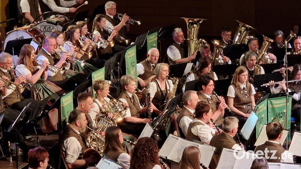 Immer eine gern angenommene Herausforderung für die Musikerinnen und Musiker: Die Konzerte der Musikkapelle. Bild: mab