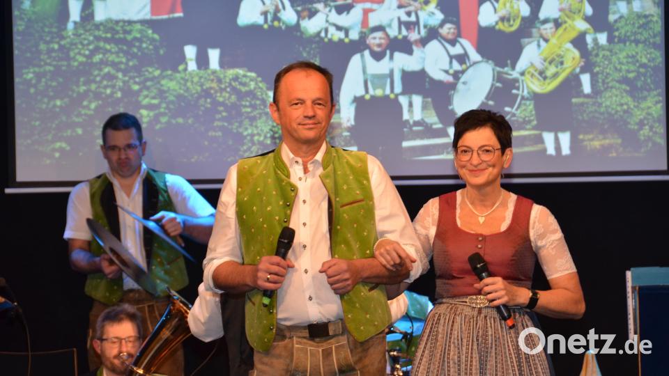 Grießl&#039;s Sohn Thomas (links) setzt beim Takt Akzente. Bild: dob