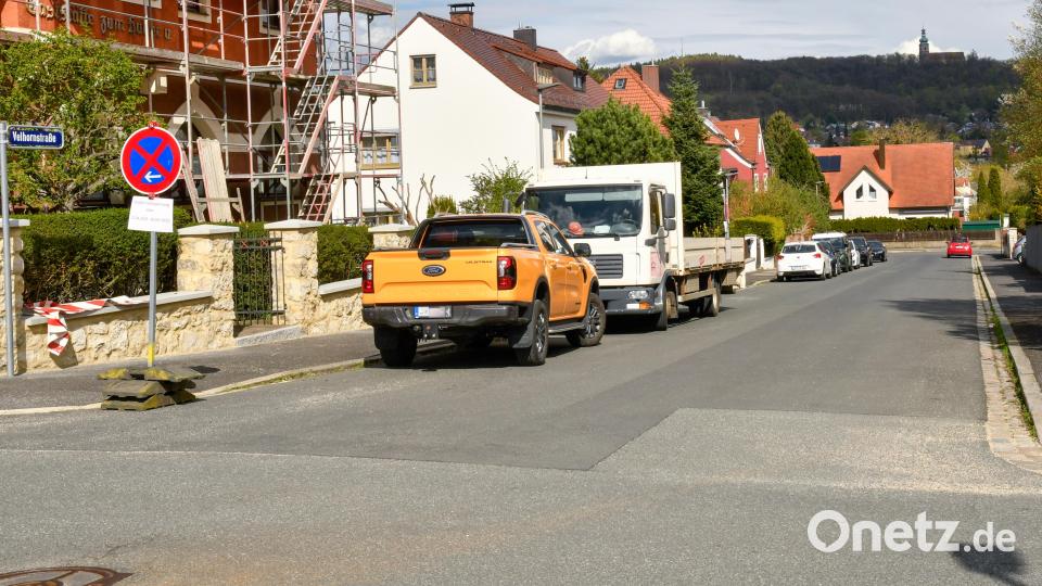 Die Velhornstraße in Amberg ist ab Dienstag, 22. April, gesperrt. Bild: Petra Hartl