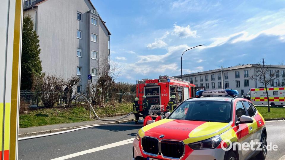 Die Feuerwehren Weiden und Altenstadt waren vor Ort. Bild: Gabi Schönberger
