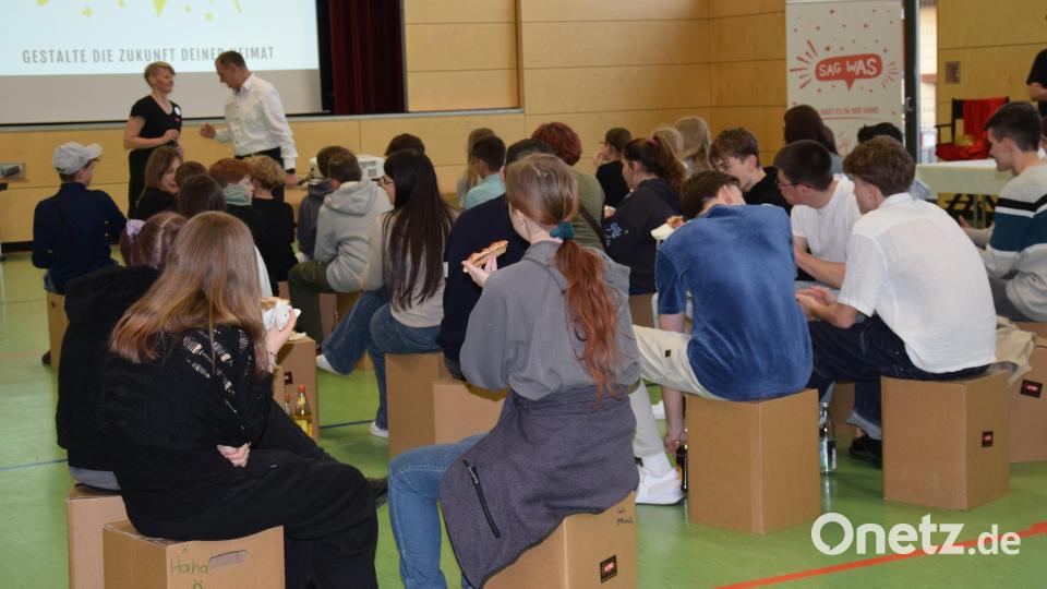 Etwa 40 Jugendliche haben an der Veranstaltung &quot;Sag wAS&quot; im Dom-Com in Ebermannsdorf teilgenommen. Bild: bö