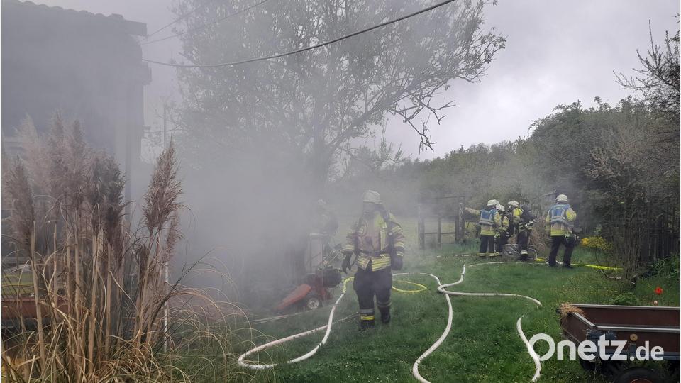 Am Freitagmittag brannte es am Amberger Erzberg. Bild: Johannes Prey/ Feuerwehr Amberg