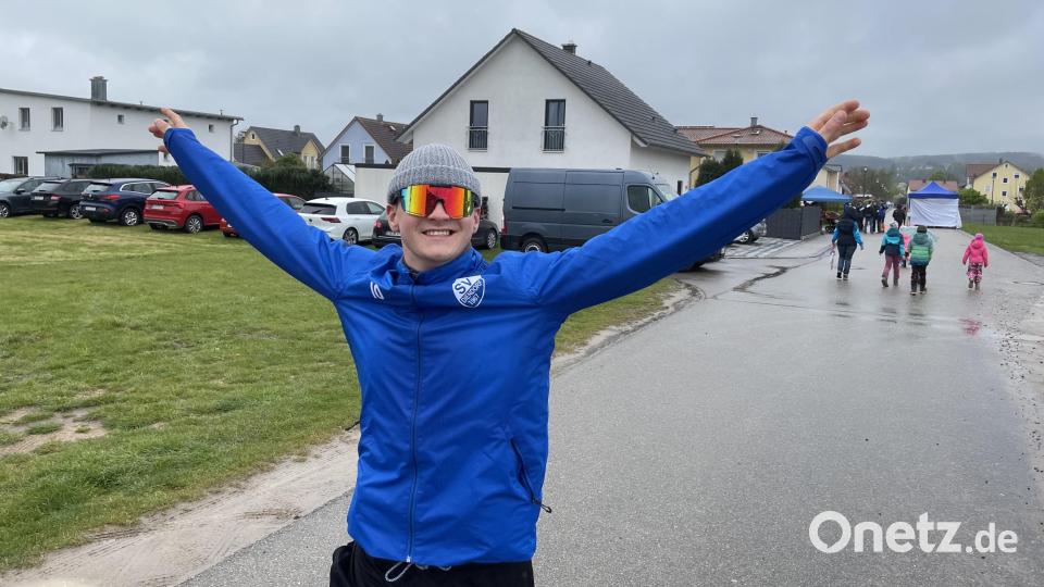 Bestens gelaunt trotz Schneeregenwetter: In Diendorf wurden im vergangenen Jahr über 2000 Runden gedreht. Archivbild: Sebastian Böhm
