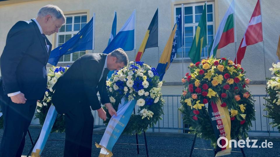 KZ Flossenbürg Gedenktag 80 Jahre Befreiung Bild: Gabi Schönberger