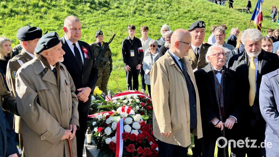 KZ Flossenbürg Gedenktag 80 Jahre Befreiung Bild: Gabi Schönberger