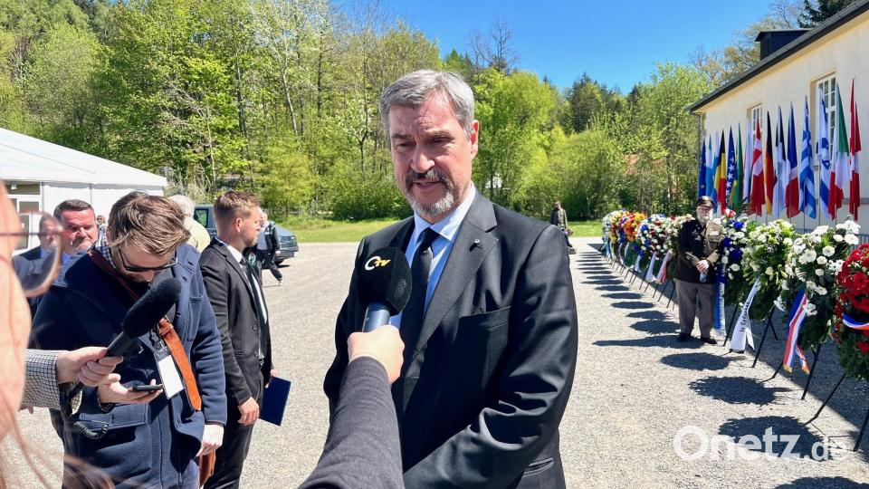KZ Flossenbürg Gedenktag 80 Jahre Befreiung Bild: Gabi Schönberger