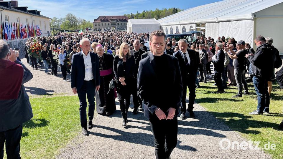 KZ Flossenbürg Gedenktag 80 Jahre Befreiung Bild: Gabi Schönberger