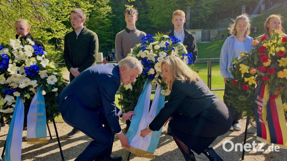 KZ Flossenbürg Gedenktag 80 Jahre Befreiung Bild: Gabi Schönberger